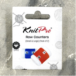 Набір лічильників рядків (великий + маленький) Row counters KnittPro Набір лічильників рядків (великий + маленький) Row counters KnittPro