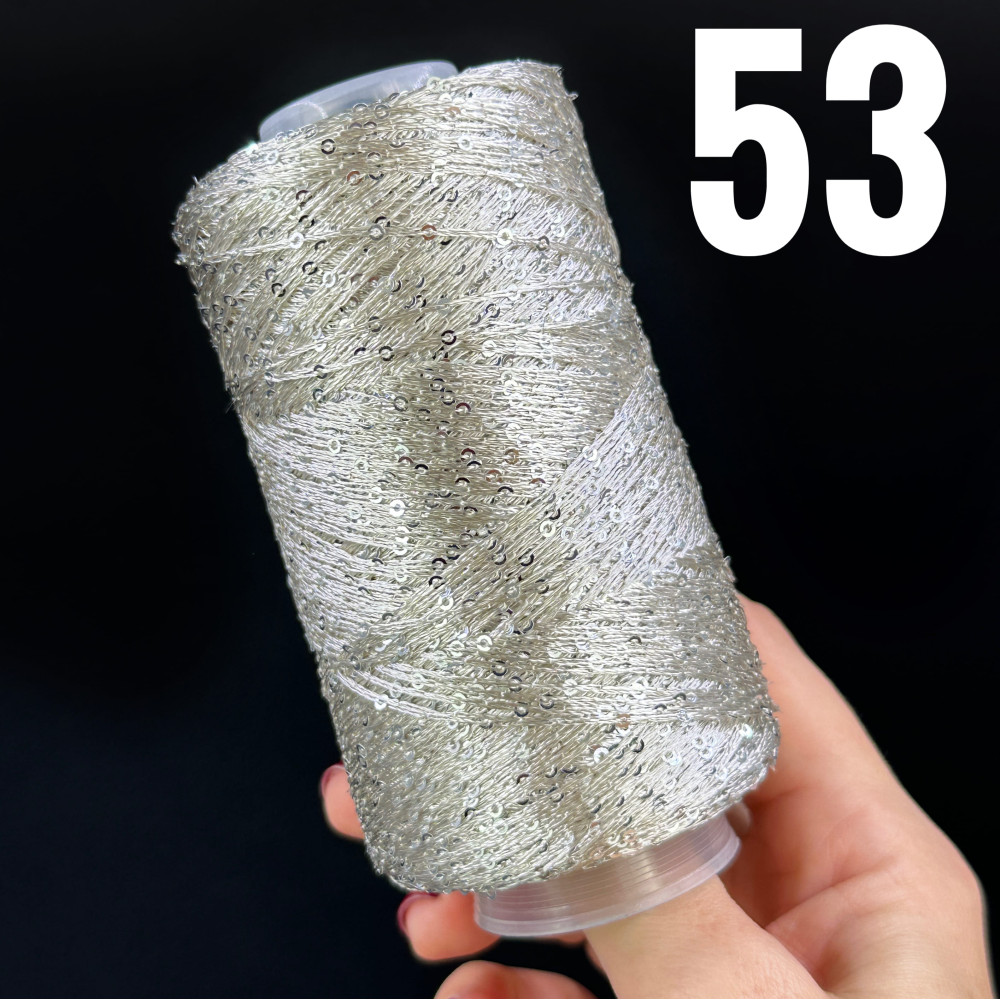 Рясна паєтка 53 Беж