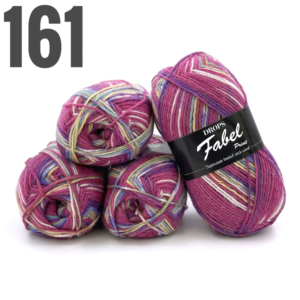 "Fabel" 161 Рожевий принт