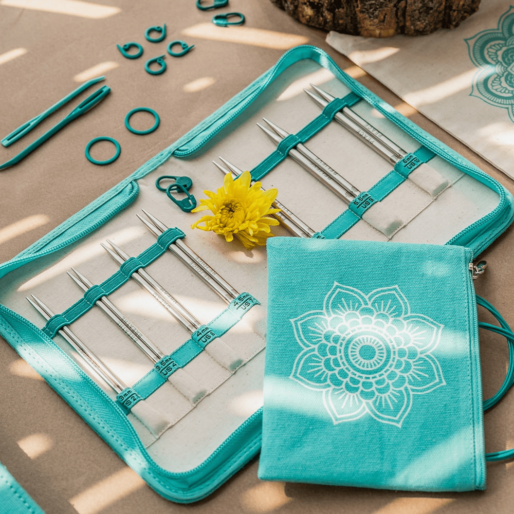 Набір знімних поворотних металевих спиць 13см "Believe Set" Mindful Collection KnitPro