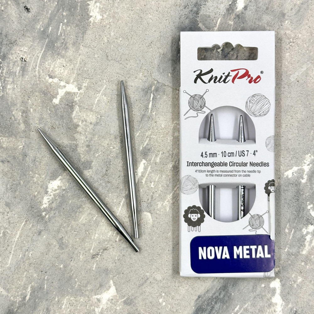 Спиці KnitPro "Nova Metal" Роз'ємні (укорочені)