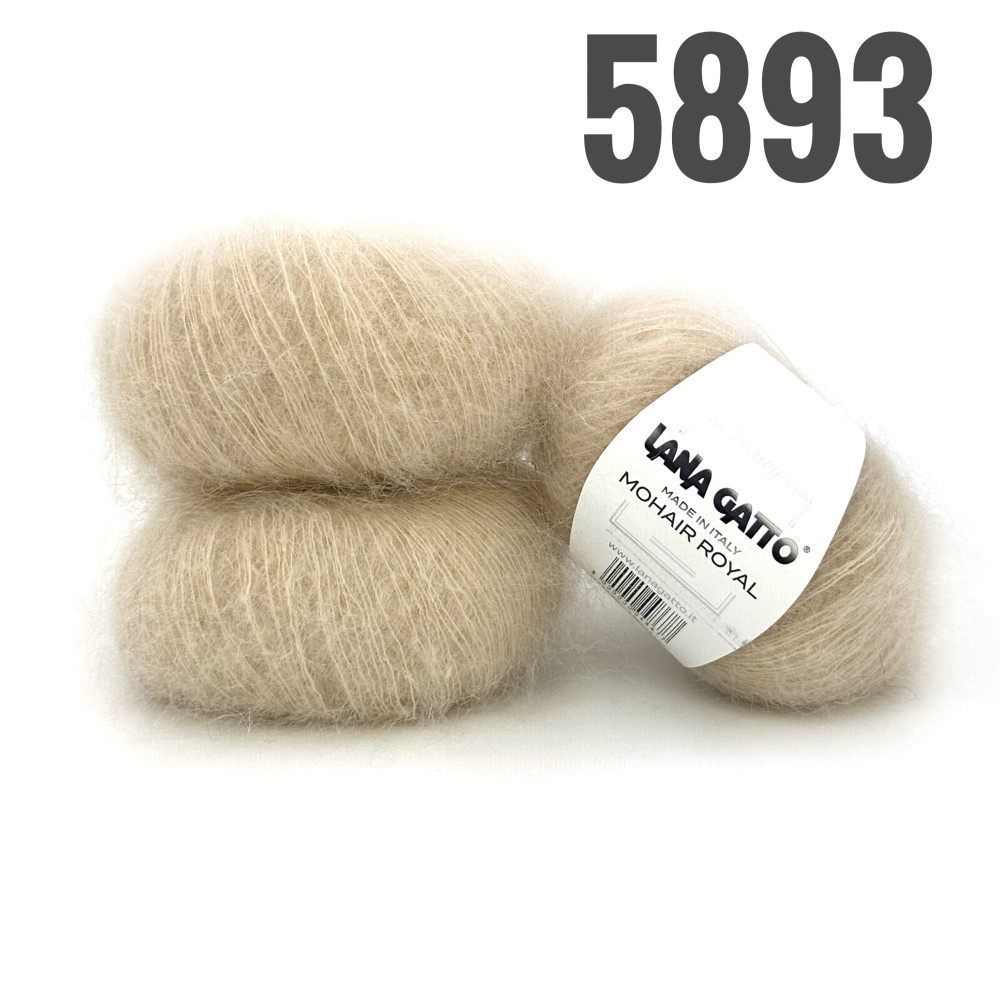 "Mohair Royal" арт 5893 Крем