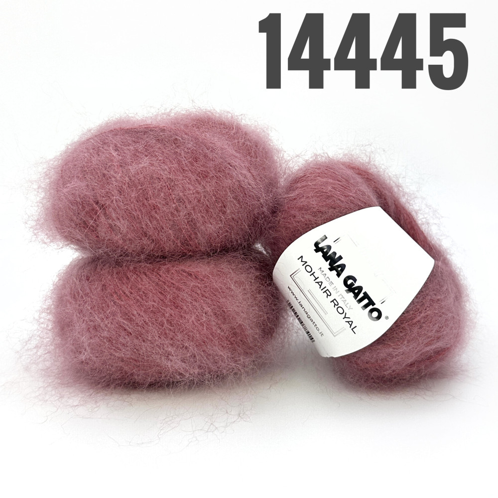 "Mohair Royal" арт 14445 Чайна троянда