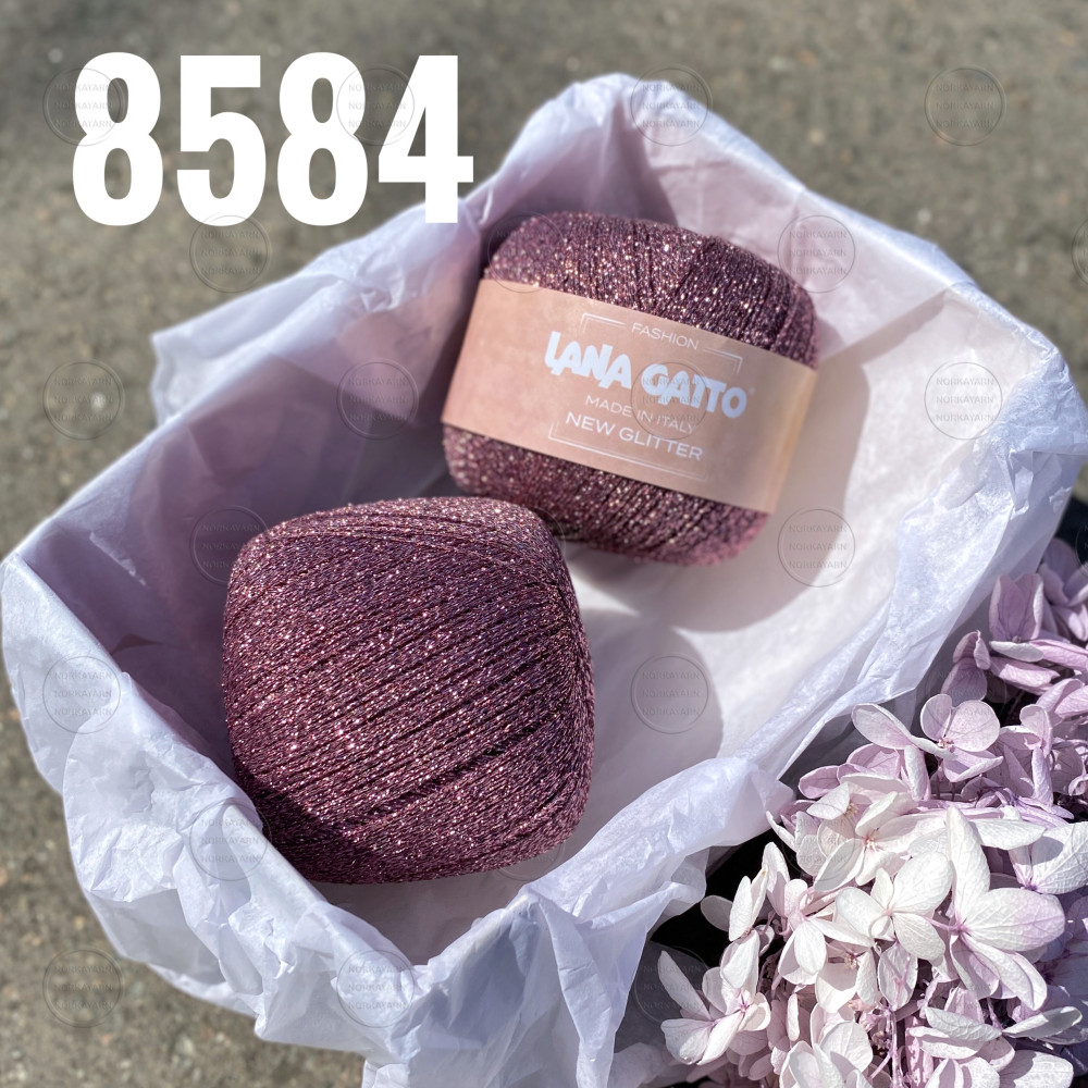 "New Glitter" арт 8584 Троянда