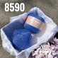 "New Glitter" арт 8590 Блакитний