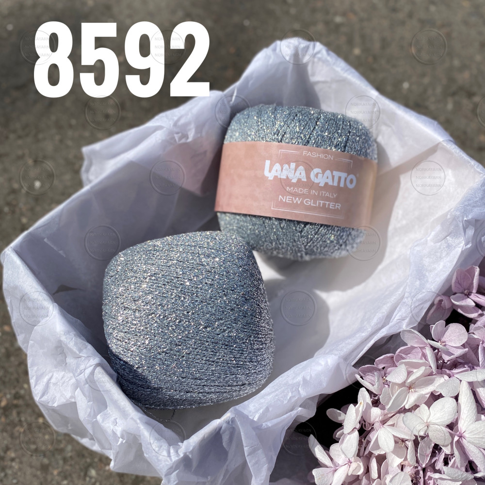 "New Glitter" арт 8592 Серебро