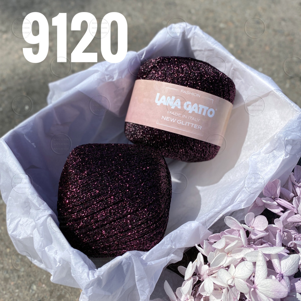 "New Glitter" арт 9120 Бордо
