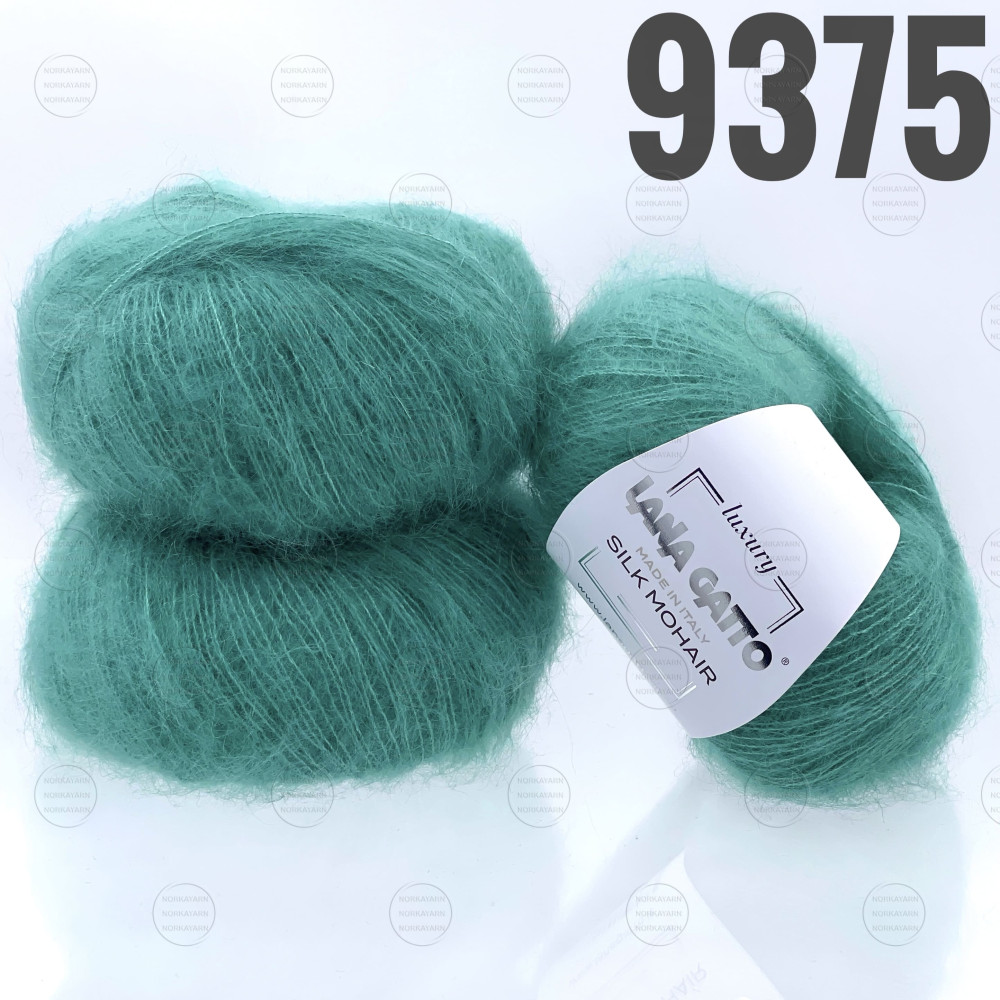 "Silk Mohair" арт 9375 Зелень