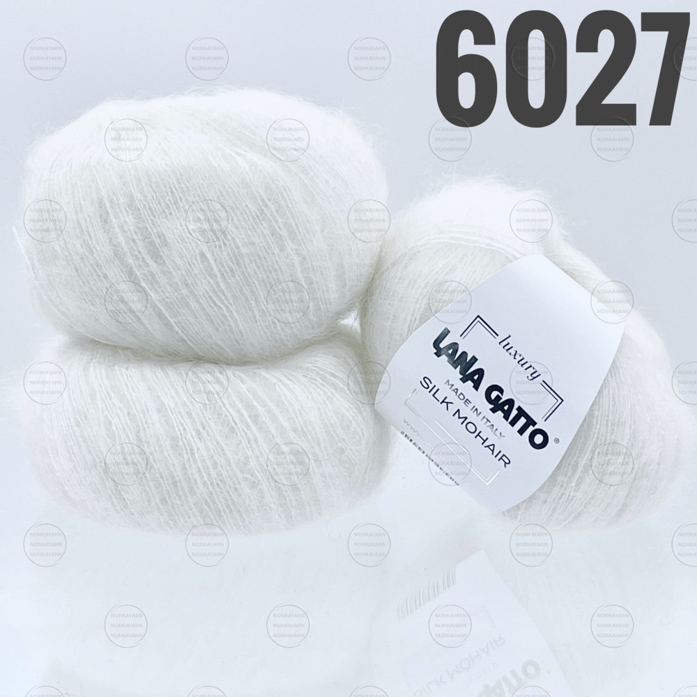 "Silk Mohair" арт 6027 Білий