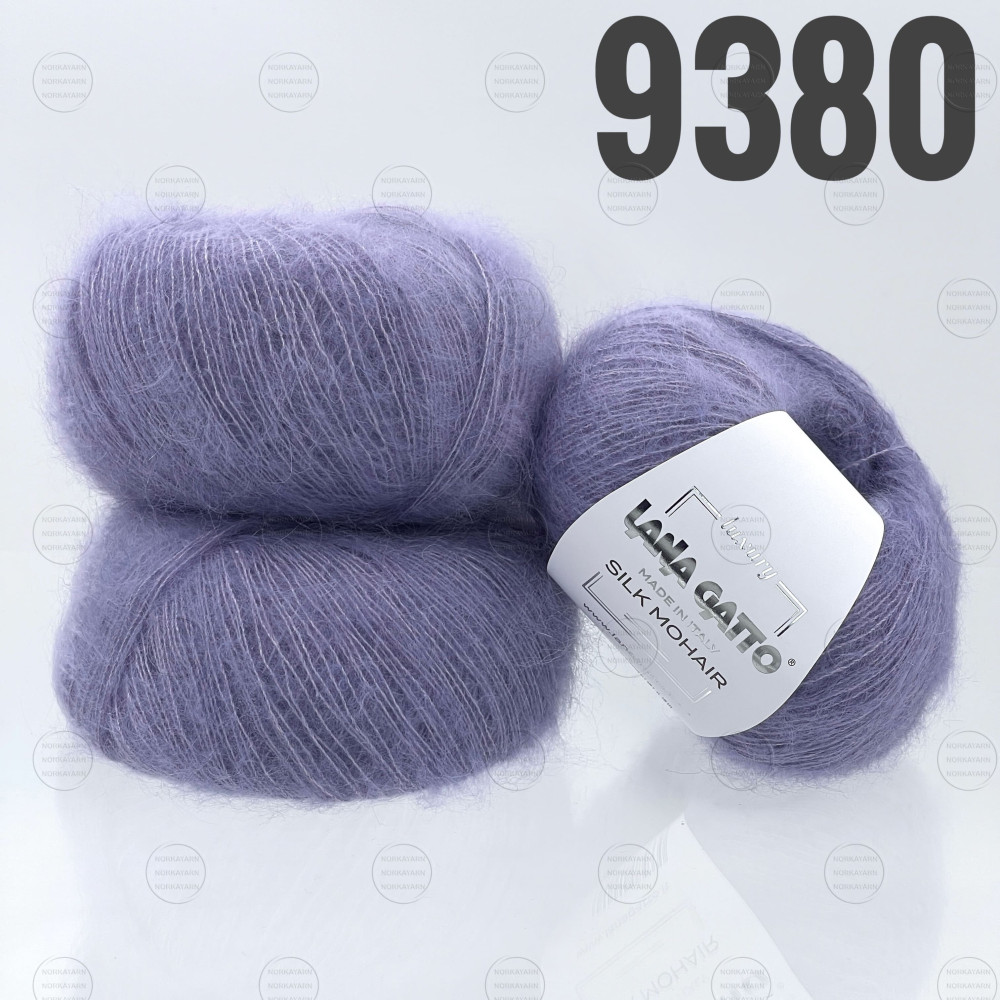 "Silk Mohair" арт 9380 Бузковий туман