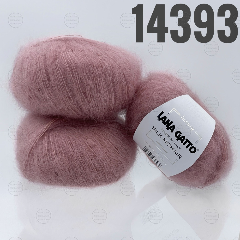 "Silk Mohair" арт 14393 Чайна троянда