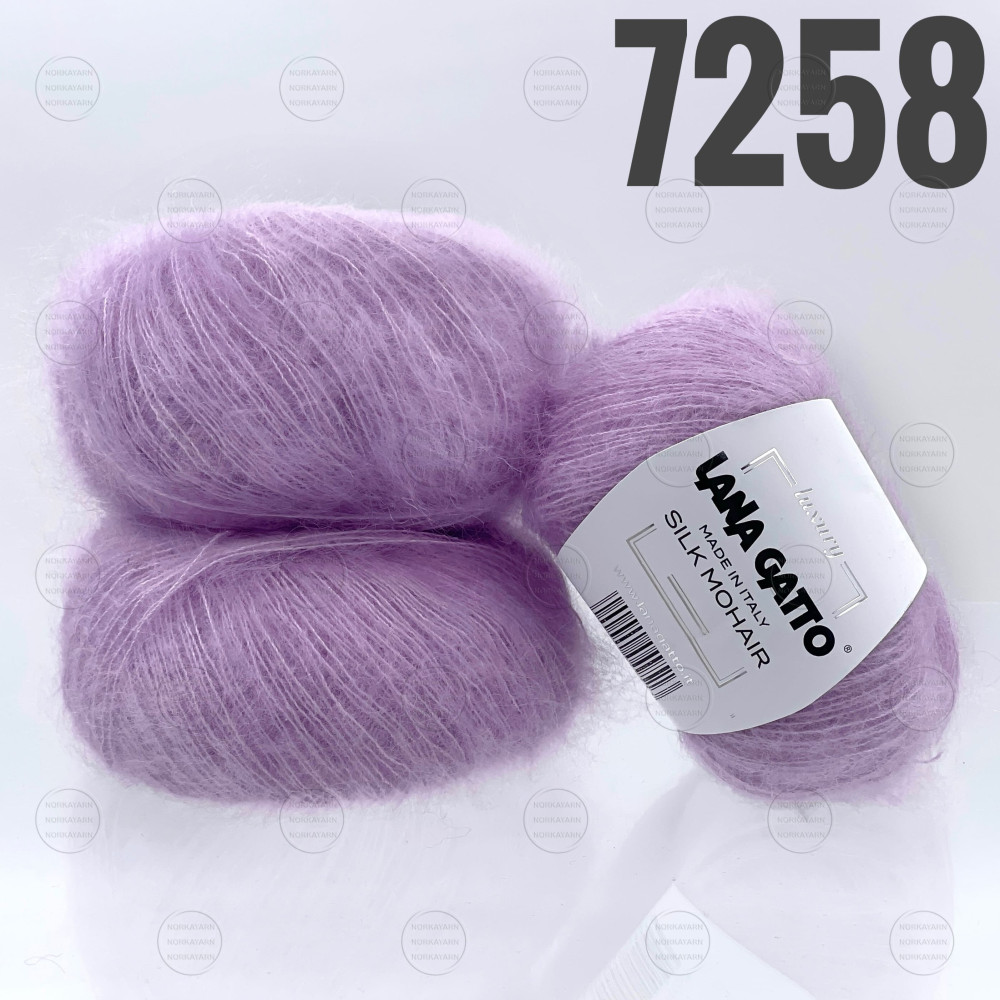 "Silk Mohair" арт 7258 Бузок