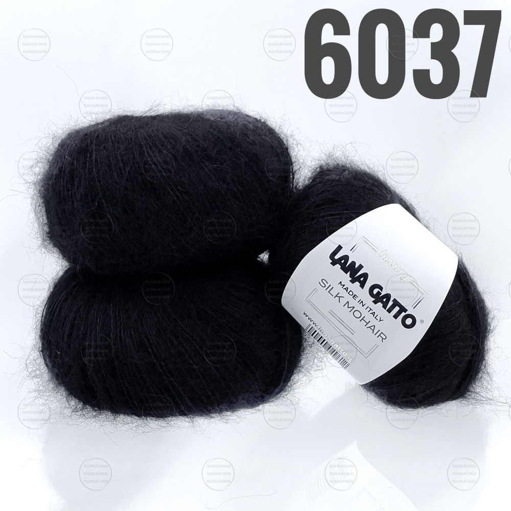 "Silk Mohair" арт 6037 Чорний