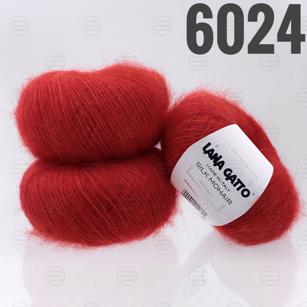 "Silk Mohair" арт 6024 Алий