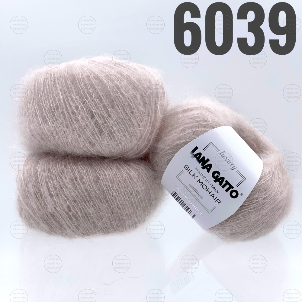 "Silk Mohair" арт 6039 Пудра