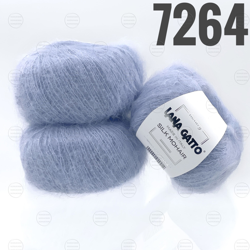 "Silk Mohair" арт 7264 Блакитний