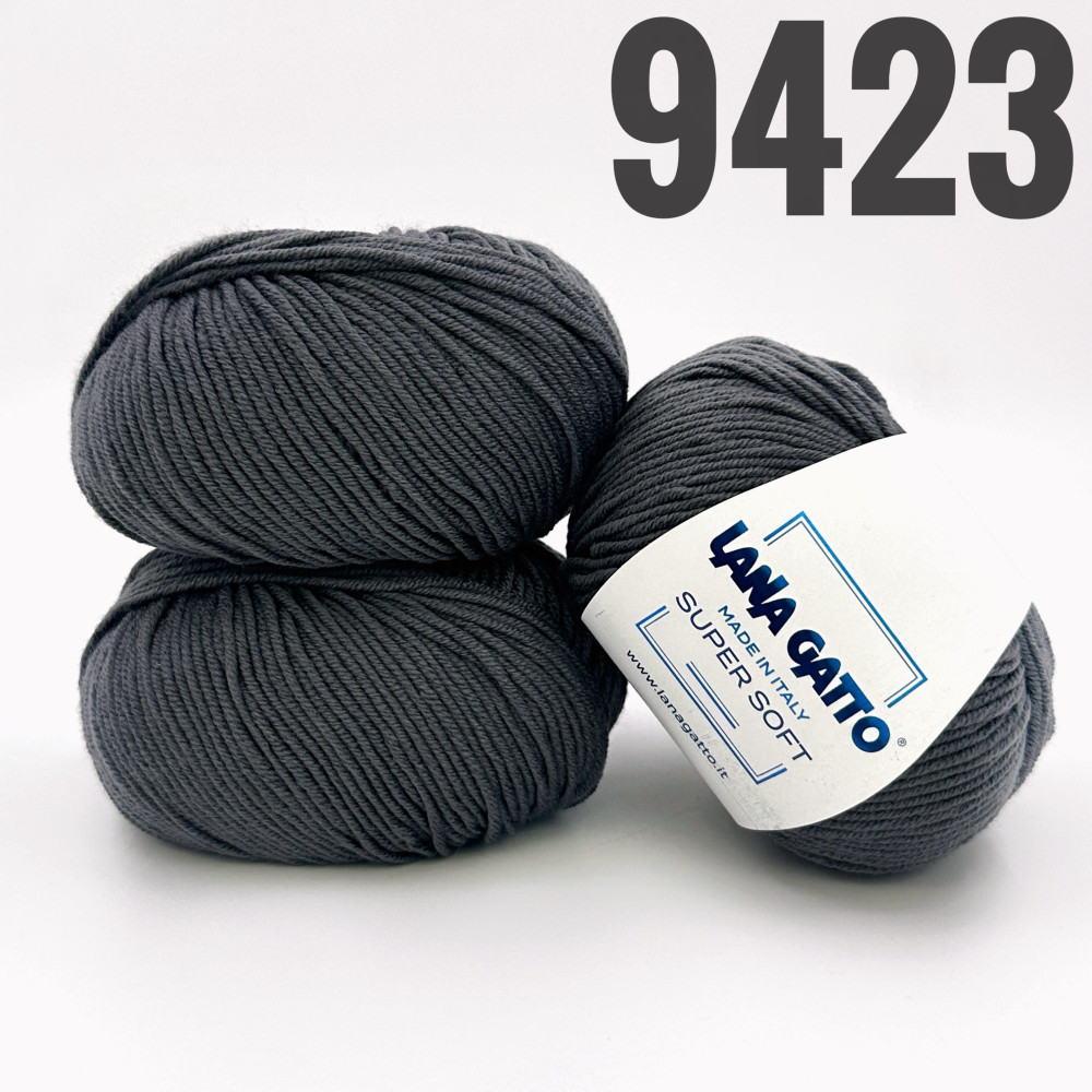 "Super Soft" арт 9423 Світлий графіт