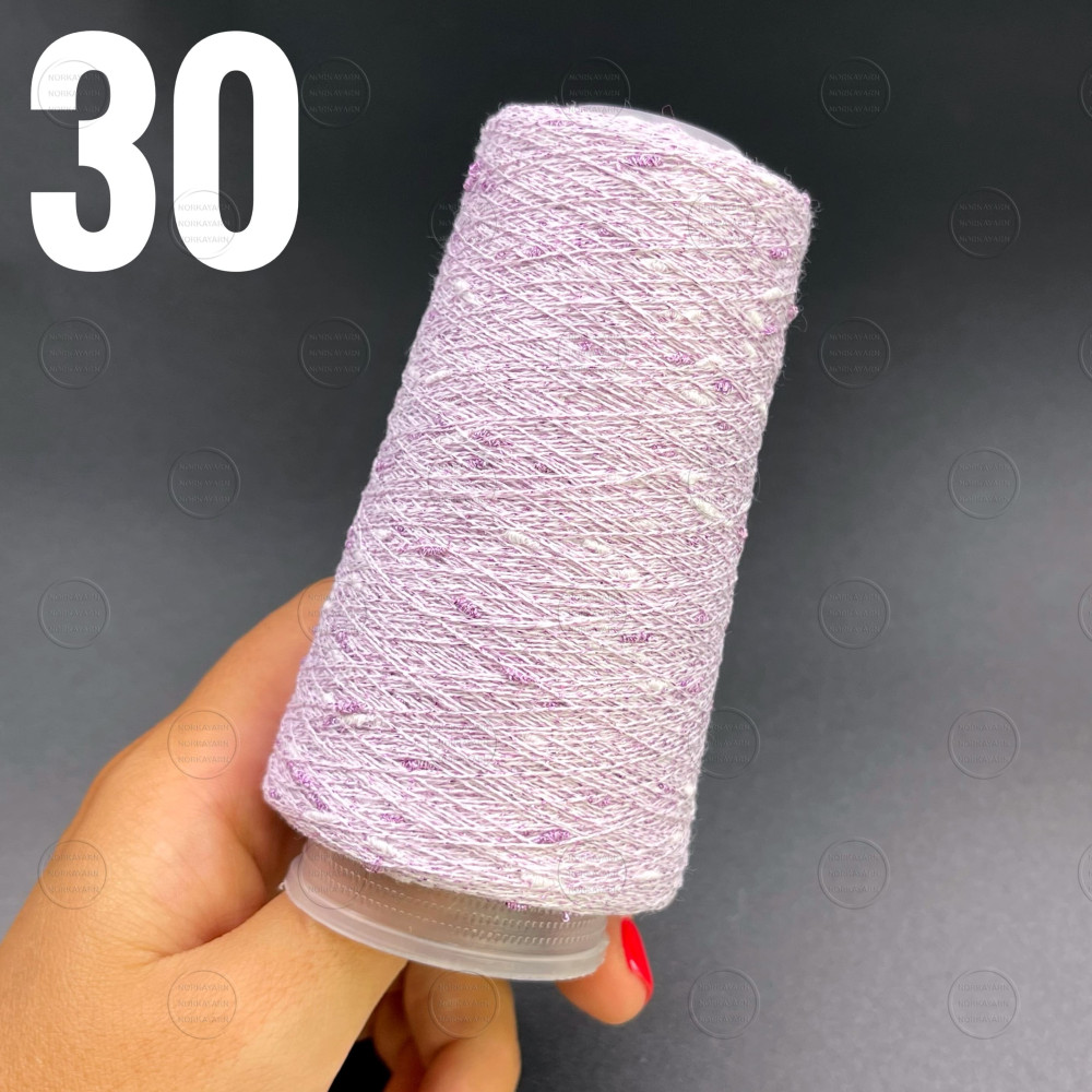 Люрекс Фактурний Бузок 30