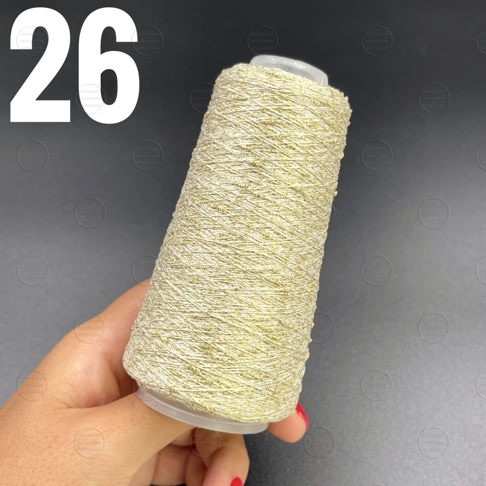 Люрекс Фактурний Беж 26