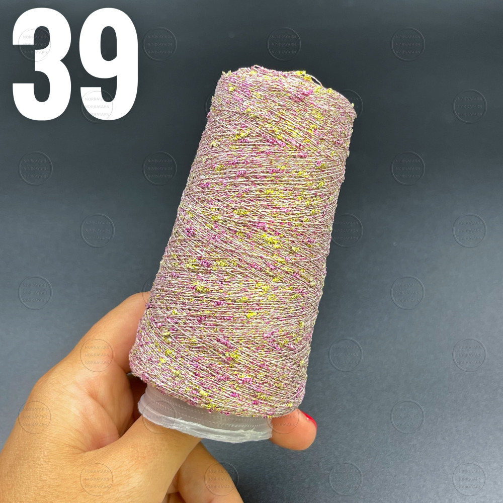 Люрекс Фактурний Рожеве золото 39