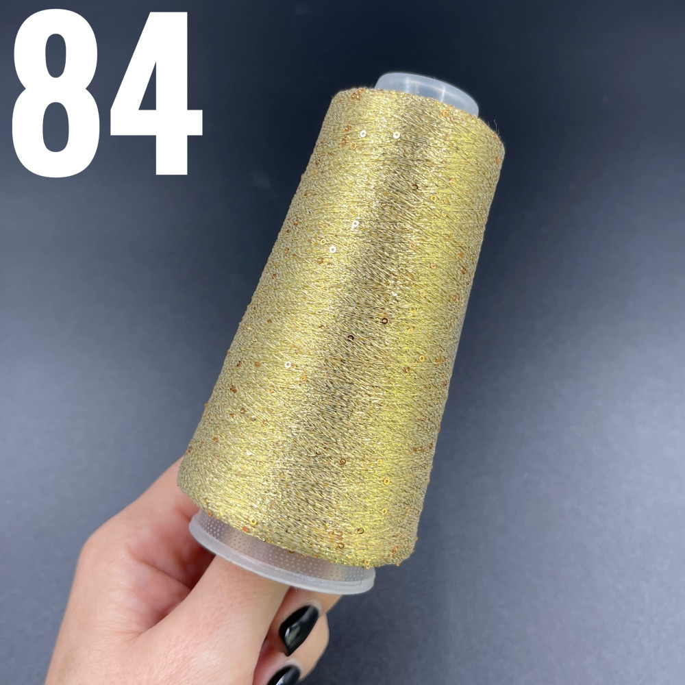Люрекс з паєткою Золото 84