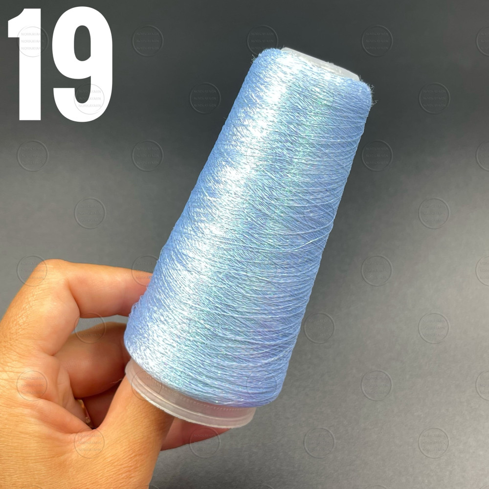 Люрекс "Спалах" Блакитний 19