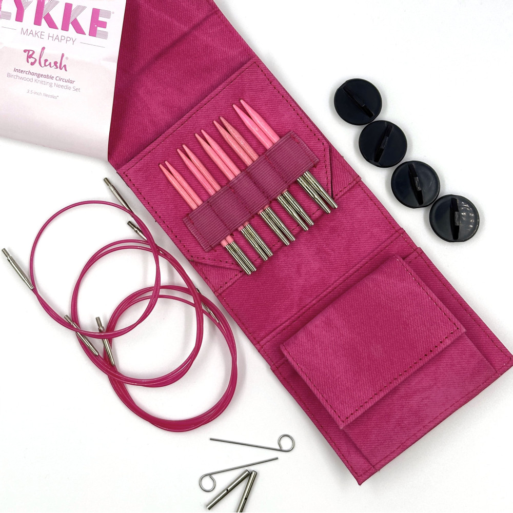 Набір укорочених спиць Starter LYKKE Blush (рожевий)
