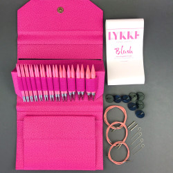 Набір стандартних спиць LYKKE Blush (рожевий рельєфний)