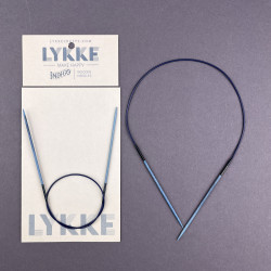 Спиці LYKKE "Indigo" Нероз'ємні 40 см Спиці LYKKE "Indigo" Нероз'ємні 40 см