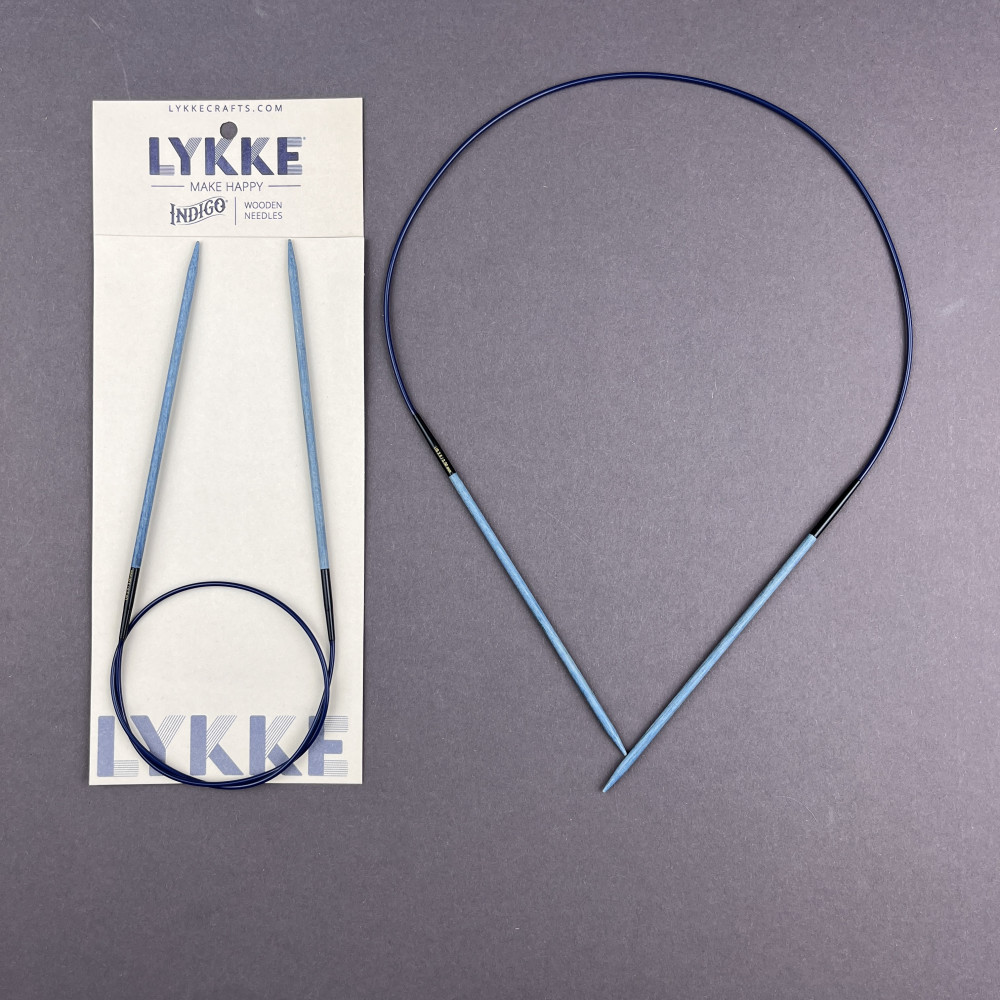 Спиці LYKKE "Indigo" Нероз'ємні 60 см