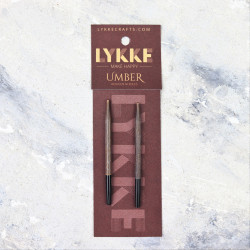 Спиці LYKKE "Umber" Роз'ємні (укорочені) Спиці LYKKE "Umber" Роз'ємні (укорочені)