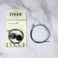 Трос Lykke чорний 60 см для стандартних спиць
