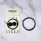 Трос Lykke чорний 120 см для стандартних спиць