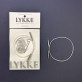 Трос LYKKE прозорий 40 см для укорочених спиць