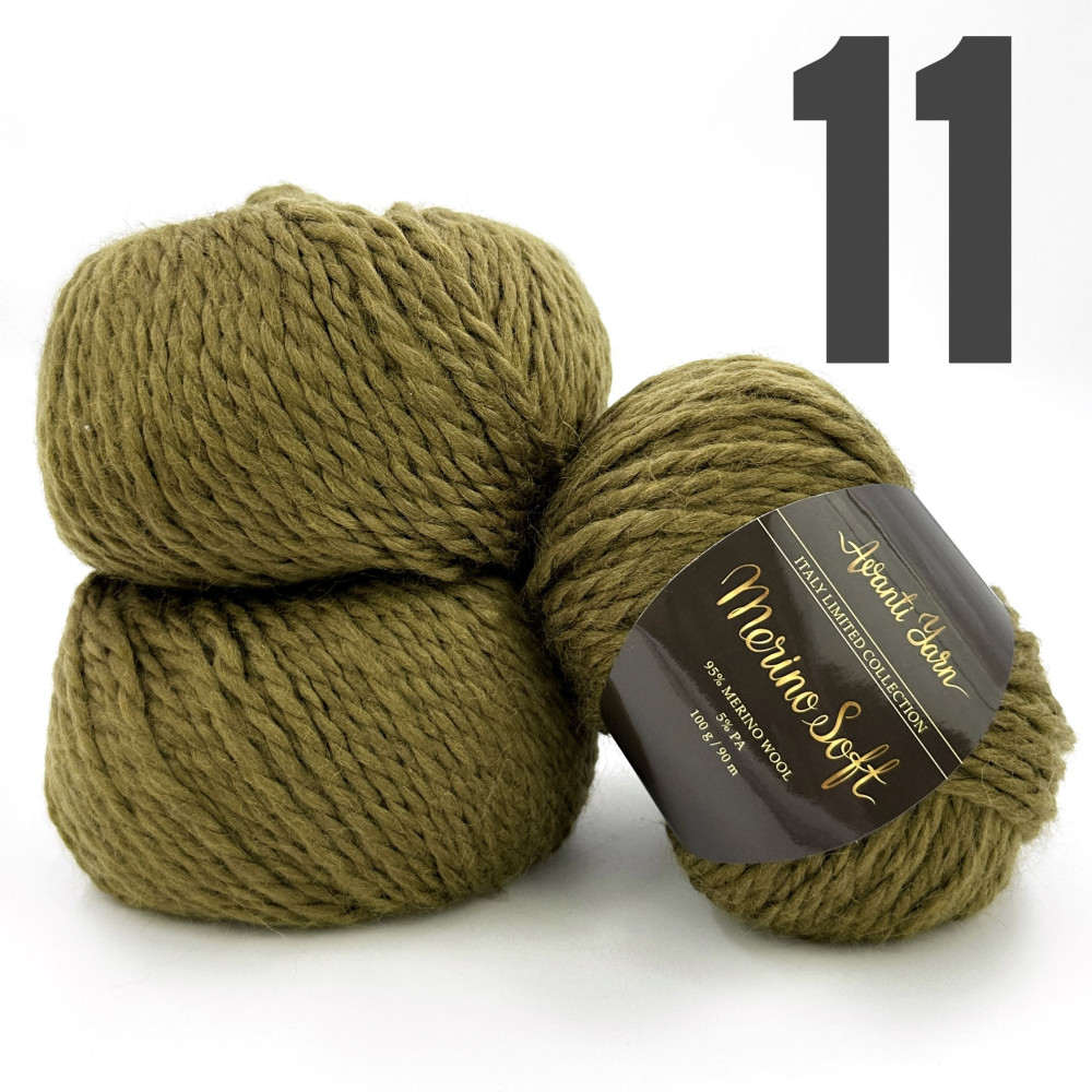“Merino Soft” арт 11 Хакі