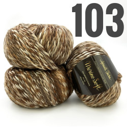 “Merino Soft” арт 103 Коричневий мікс “Merino Soft” арт 103 Коричневий мікс