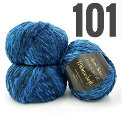 “Merino Soft” арт 101 Синій мікс “Merino Soft” арт 101 Синій мікс