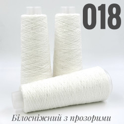 Паєтка 3мм Білосніжна з прозорими 18 Паєтка 3мм Білосніжна з прозорими 18