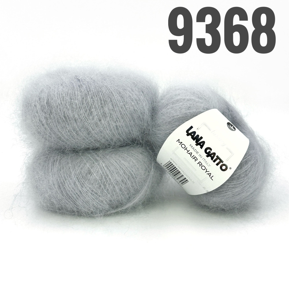 "Mohair Royal" арт 9368 Сіро-блакитний