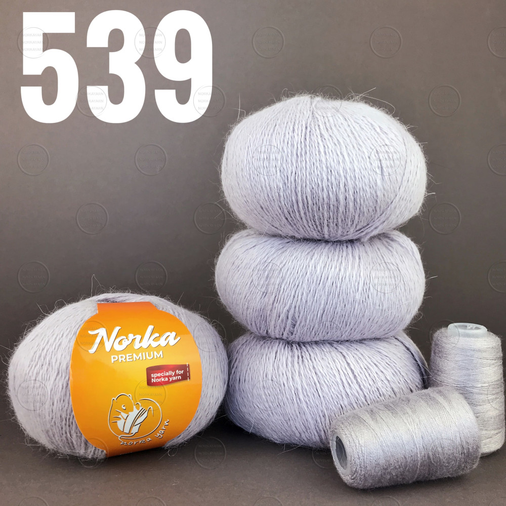 NORKA Premium арт 539 Сіро-ліловий