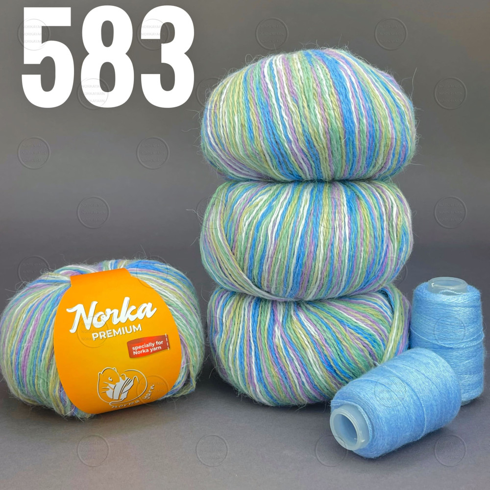 NORKA Premium арт 583 Блакитний мікс