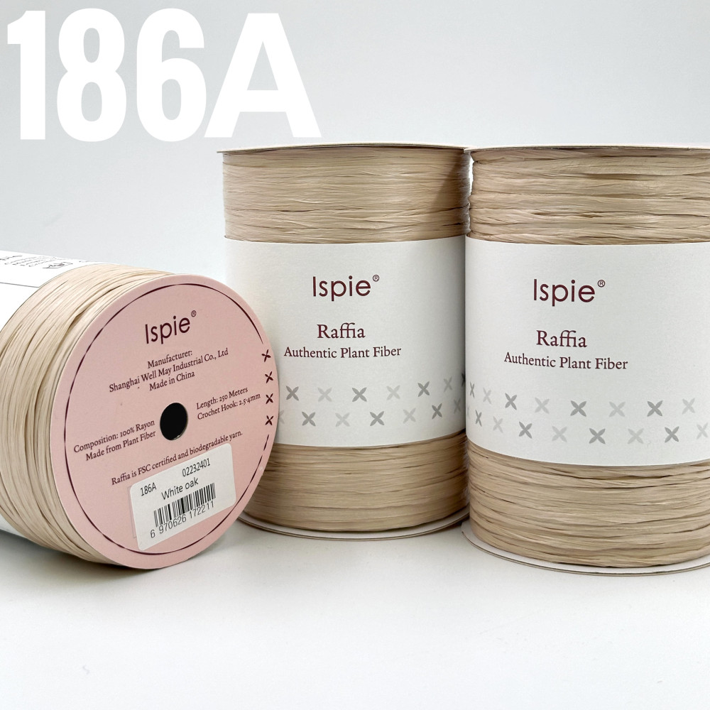 Рафия Ispie 186A White oak- Белый дуб