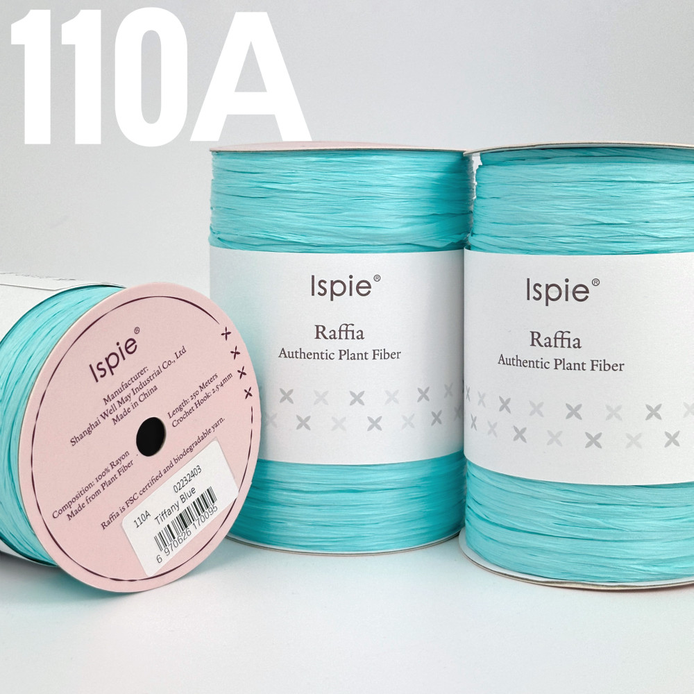 Рафия Ispie 110A Tiffany Blue-Тиффани